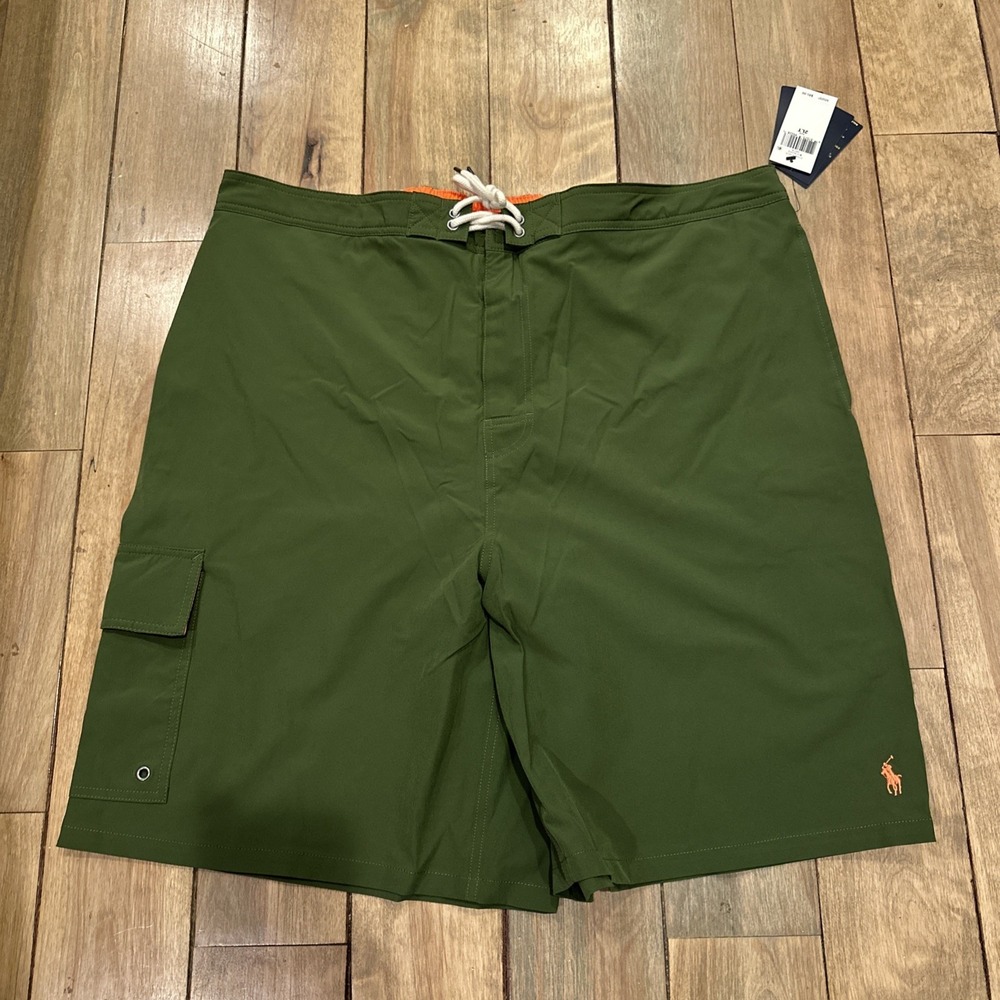 Polo Ralph Lauren 8.5 Inch Classic Fit Kailua Swim Trunks Shorts MENS LT